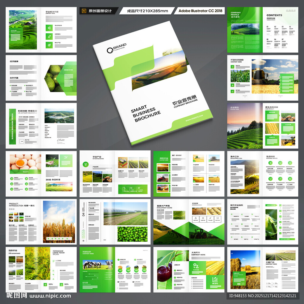 农产品宣传册