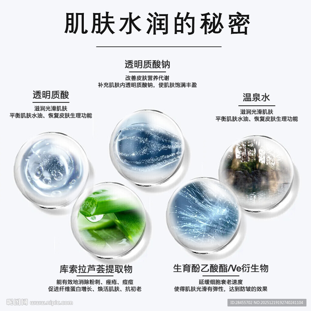 肌肤水润秘密大揭秘