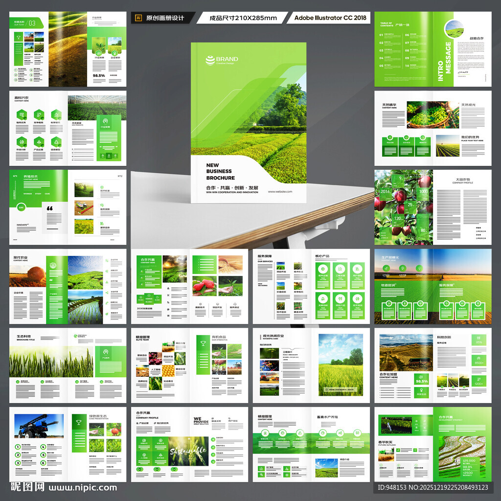 农产品画册