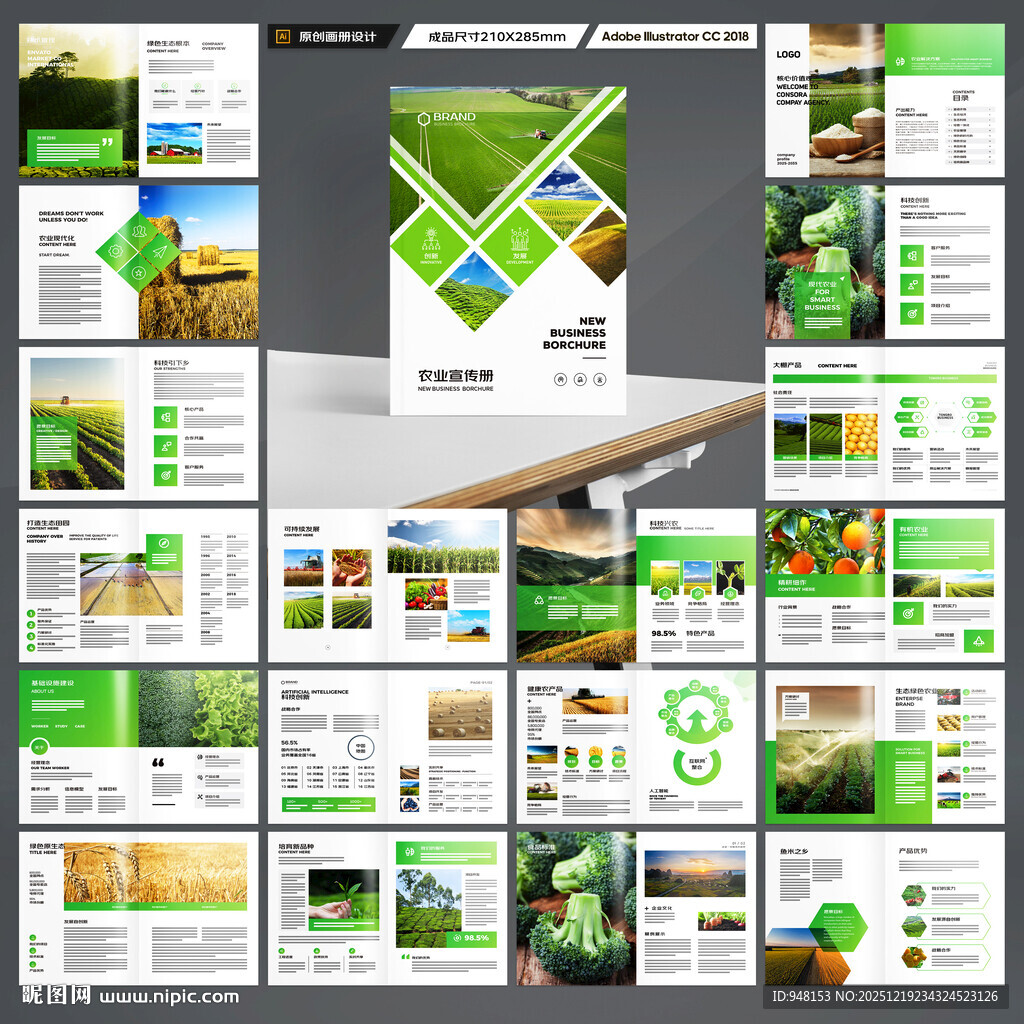 农产品画册