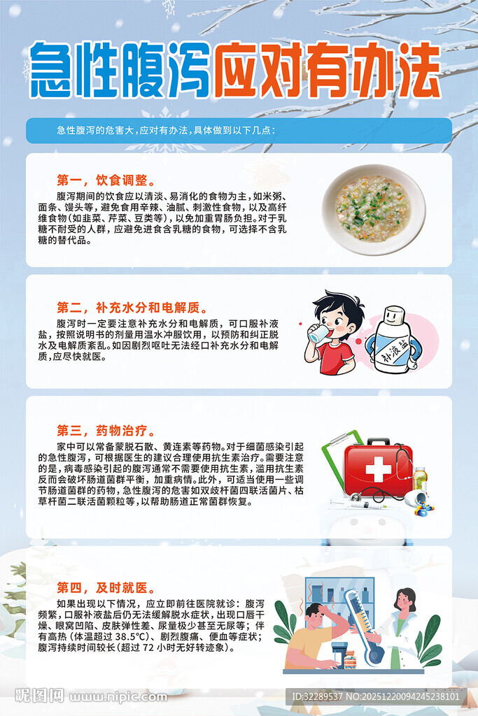 急性腹泻应对有办法