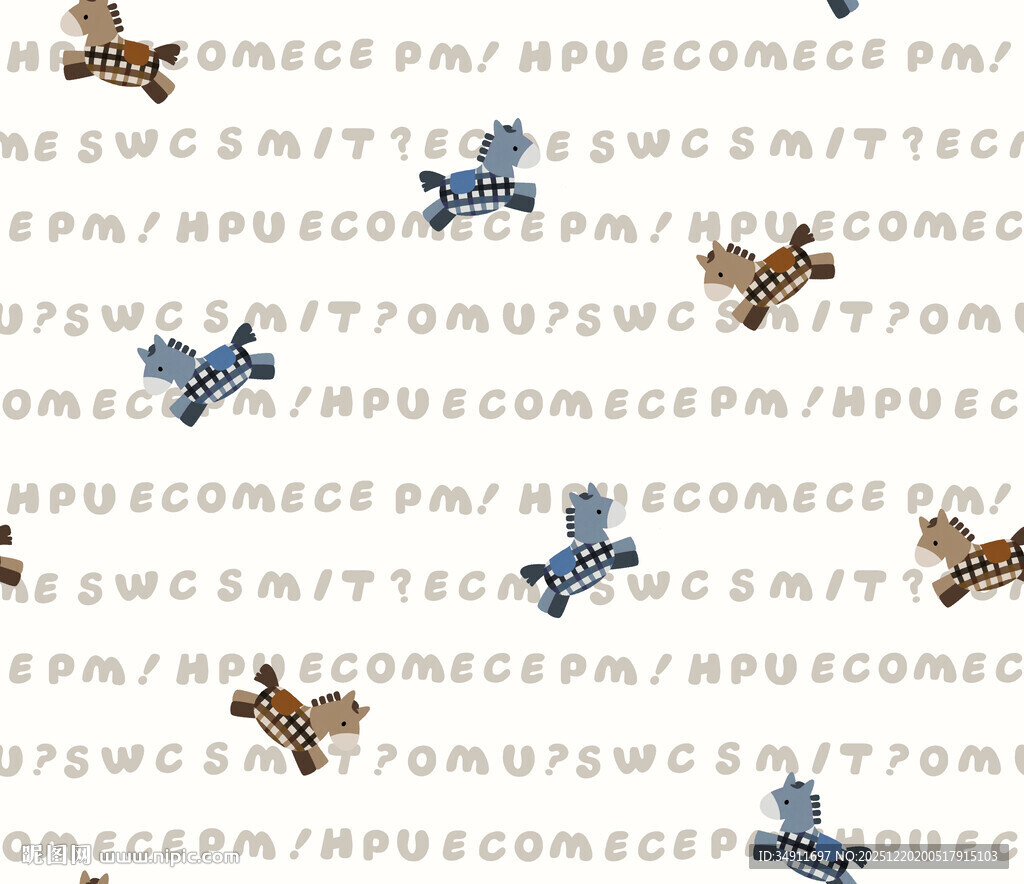 蜜蜂图案背景纹理素材