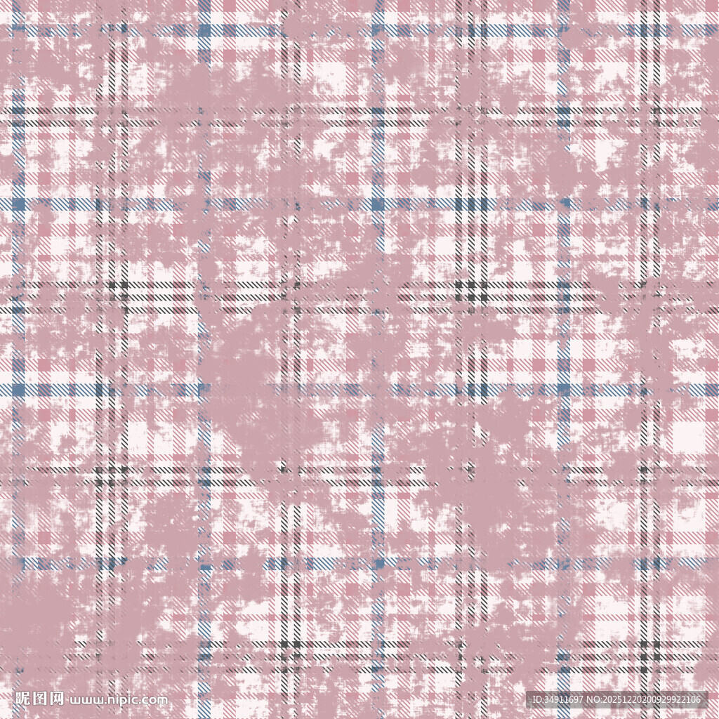 粉色格子纹理图案背景