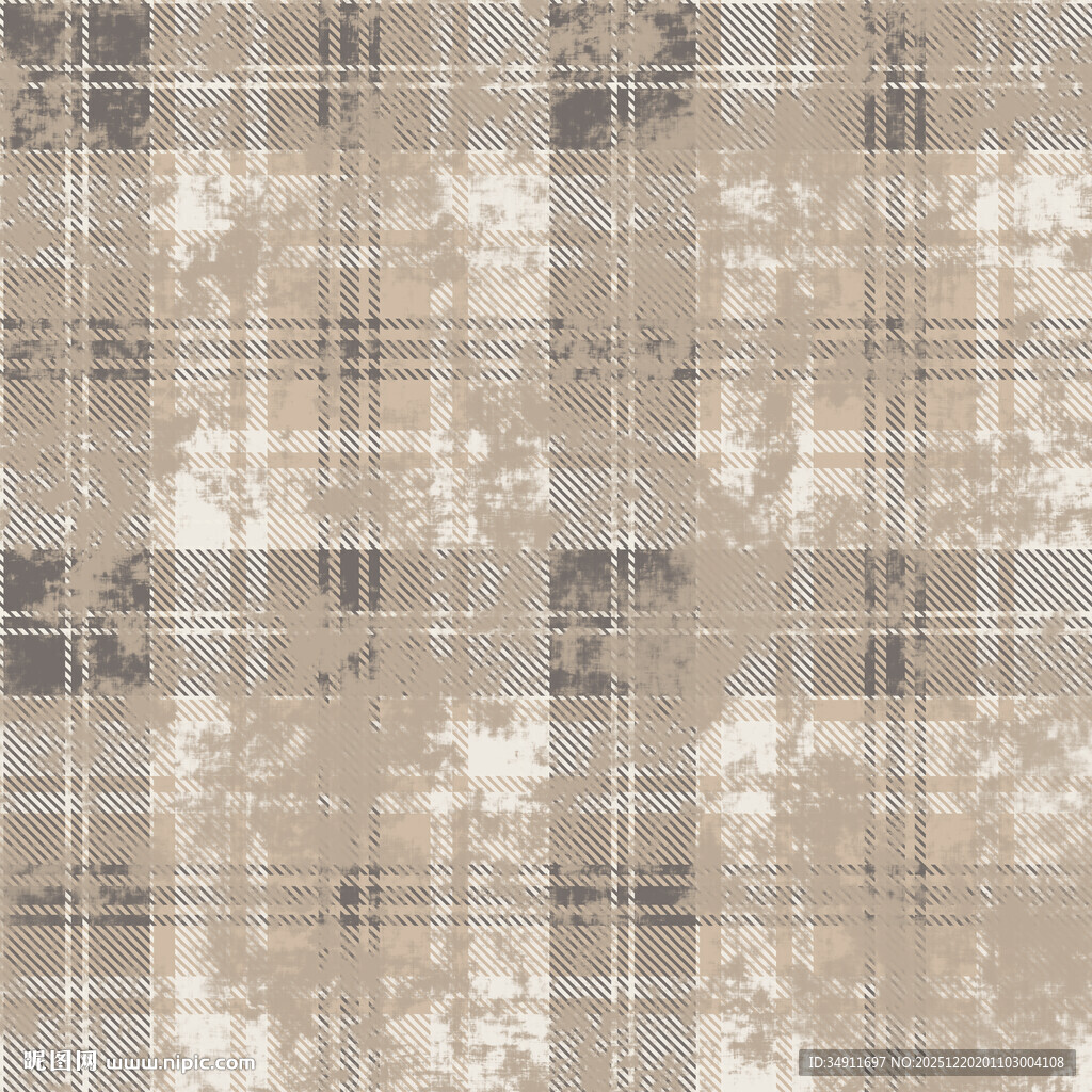 复古格纹几何图案纹理