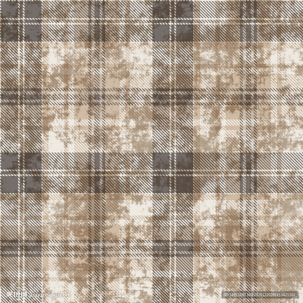 复古格纹纹理背景图案