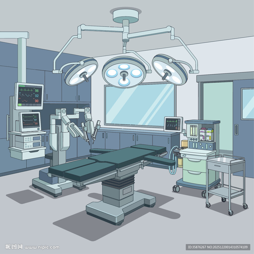 手术室内部场景