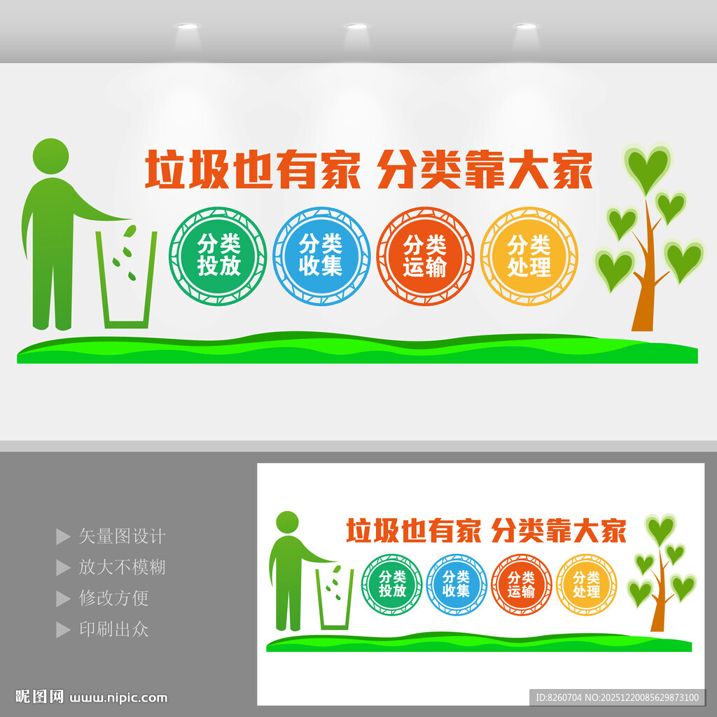 垃圾分类文化墙