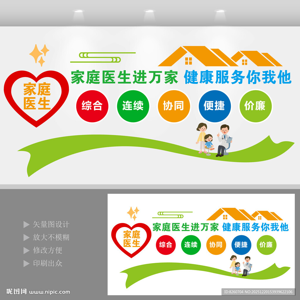 家庭医生文化墙
