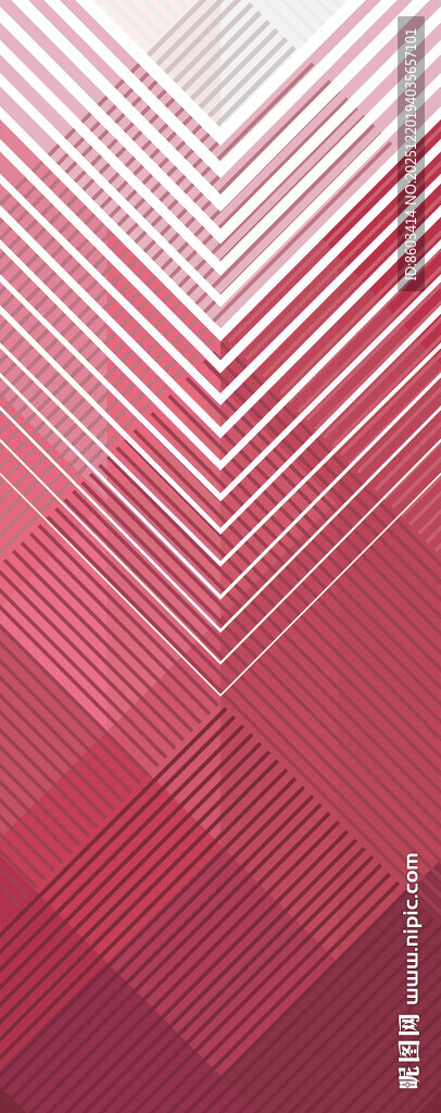 渐变粉色几何图案背景