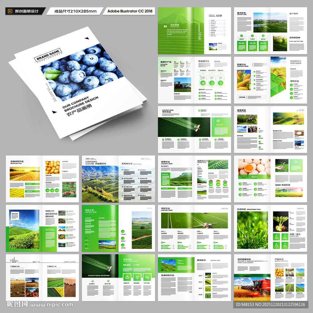 农业宣传册