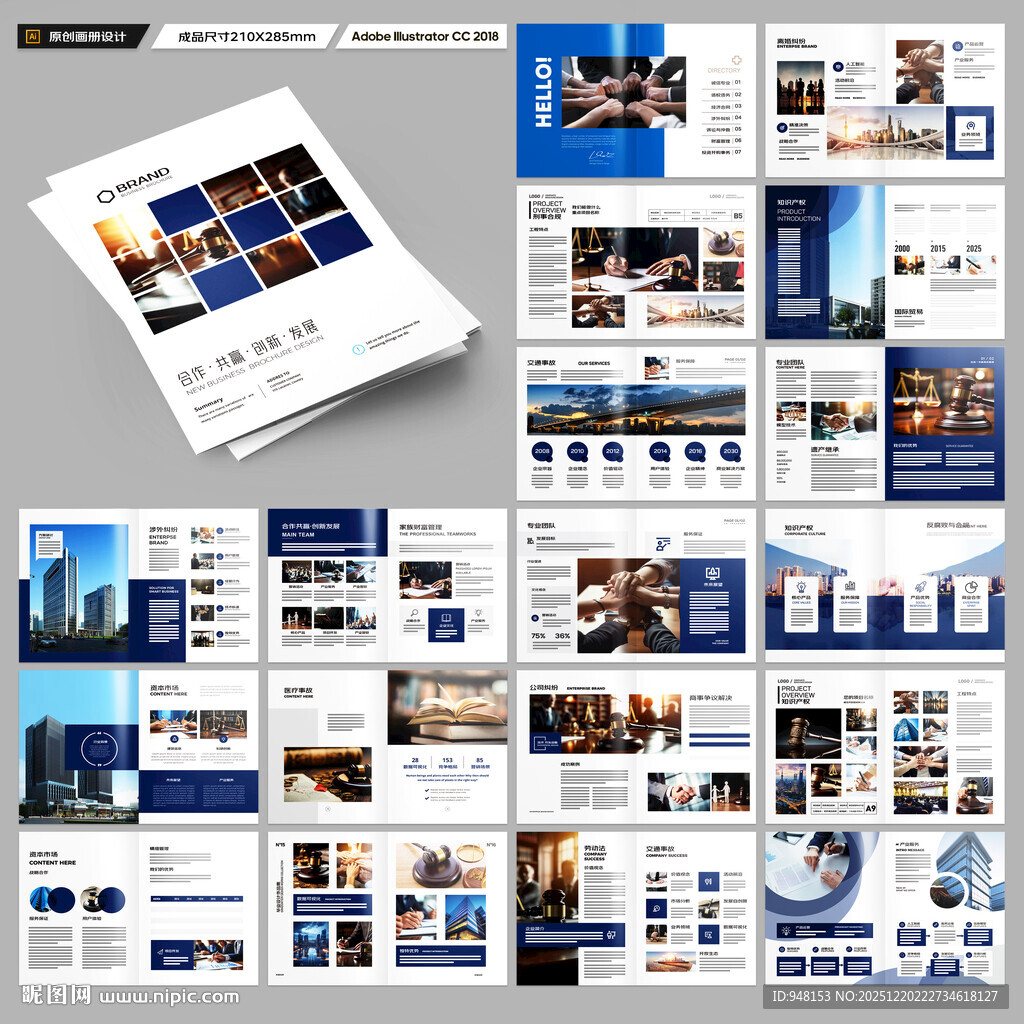 大气律师事务所画册