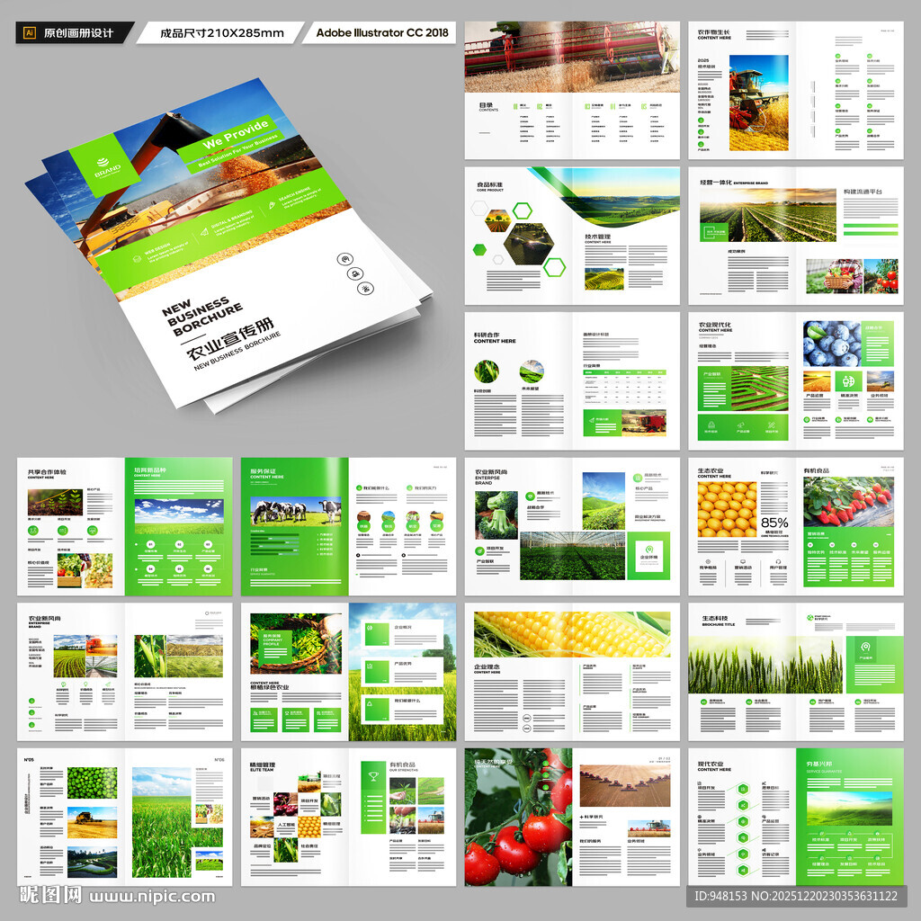 农产品画册