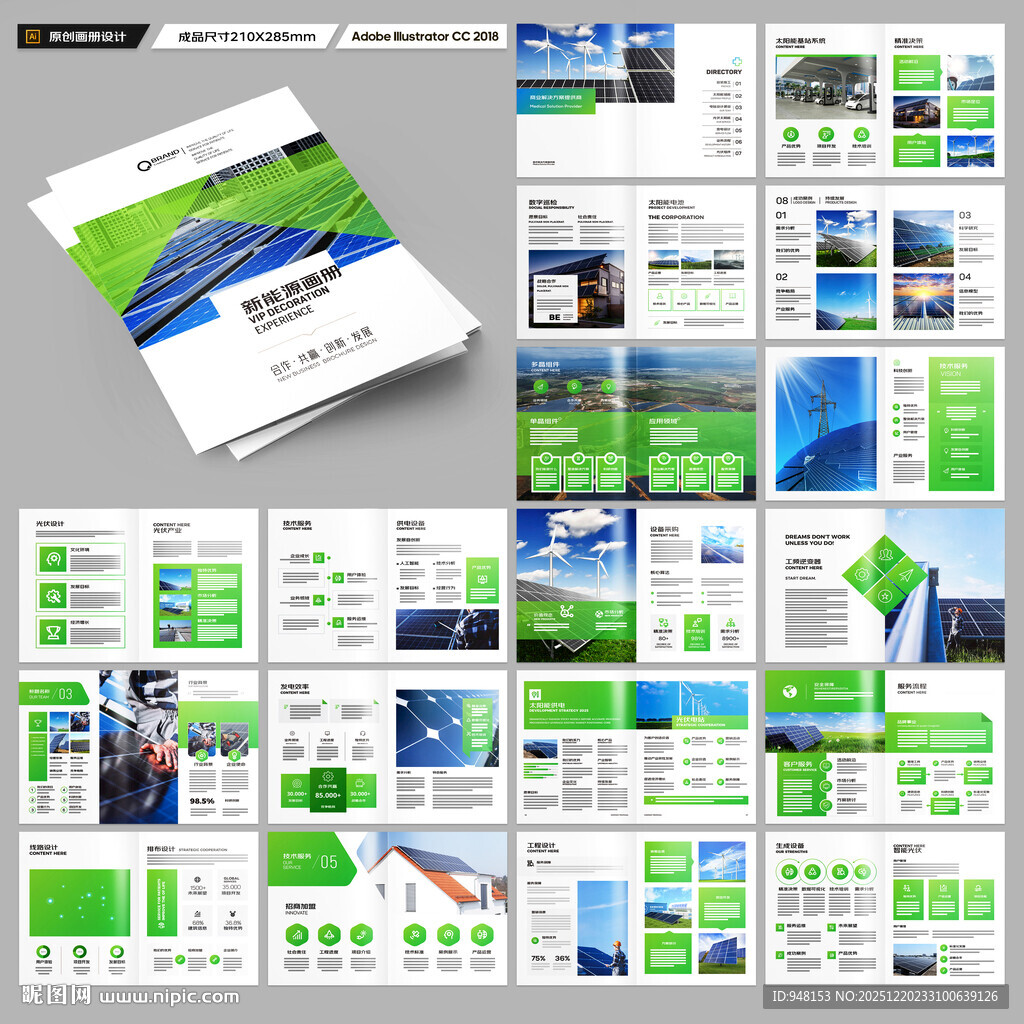 新能源宣传册
