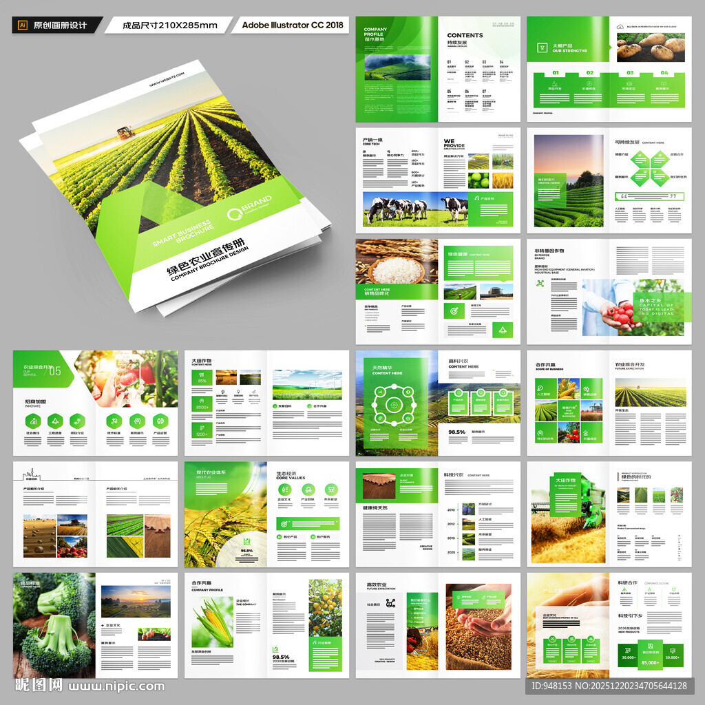 农产品画册