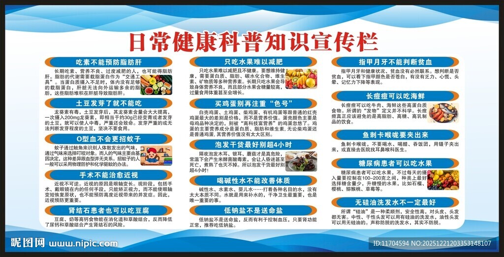 健康教育知识宣传栏