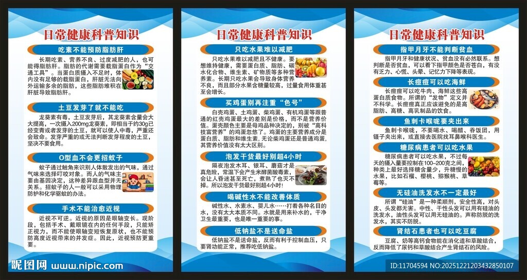 健康教育知识展板