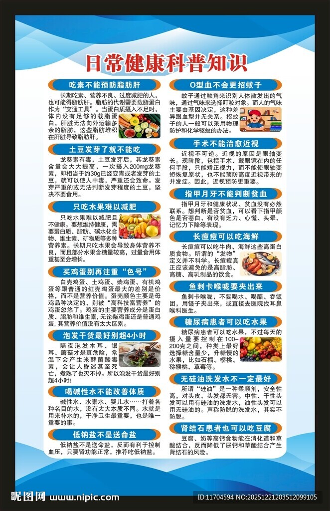健康教育知识海报
