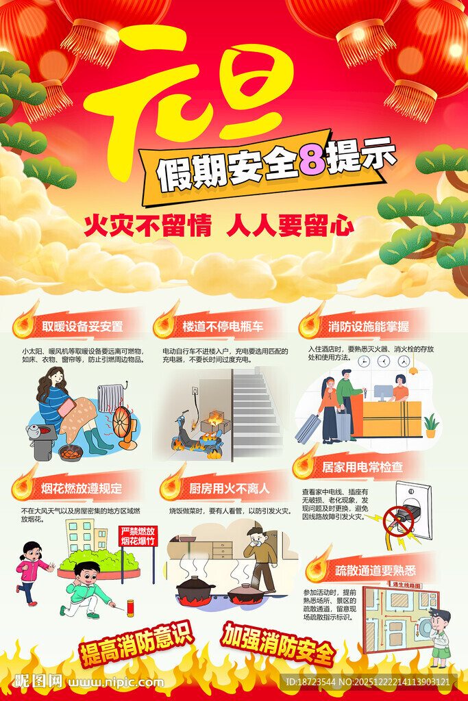 元旦假期安全8提示