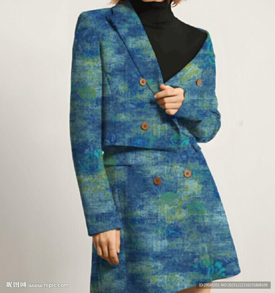 香云纱  晕染花 扎染  数码