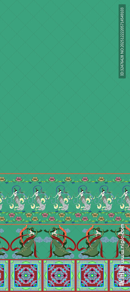 民族风边缘装饰图案