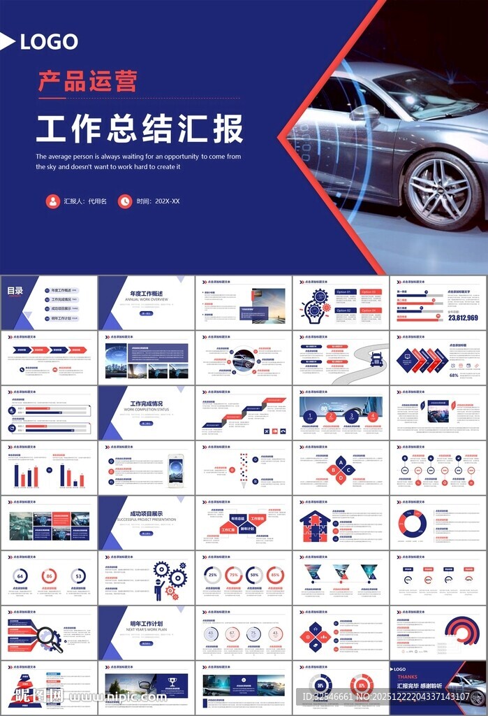 无人驾驶无人车商业计划书PPT