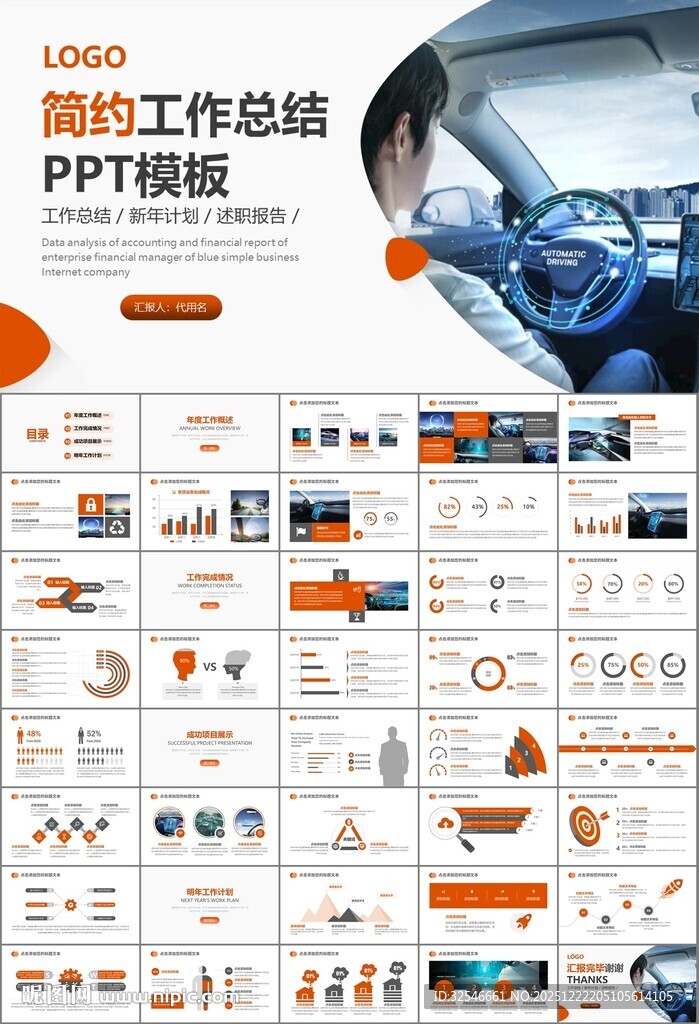 无人驾驶无人车商业计划书PPT