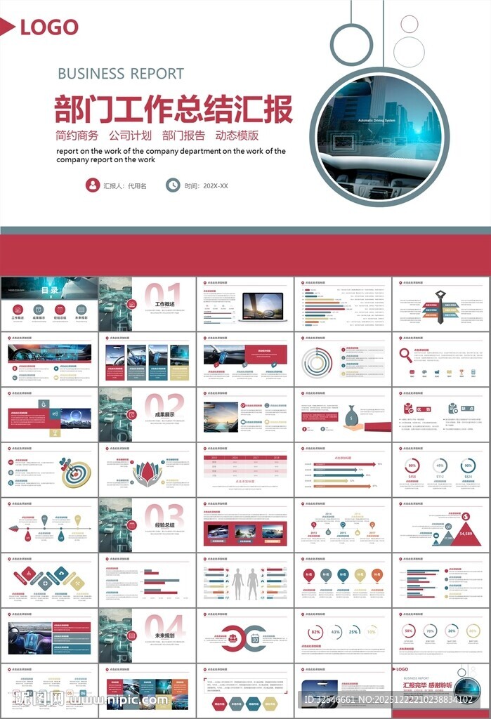 无人驾驶无人车商业计划书PPT