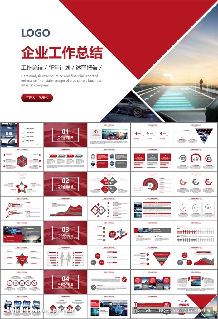 无人驾驶无人车商业计划书PPT