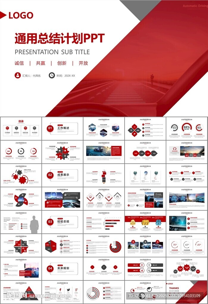 无人驾驶无人车商业计划书PPT