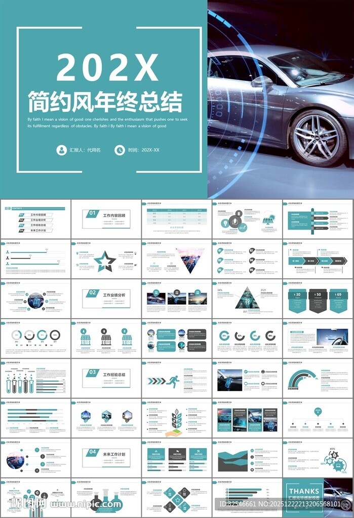 无人驾驶无人车商业计划书PPT