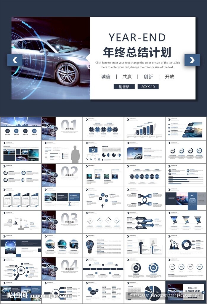 无人驾驶无人车商业计划书PPT