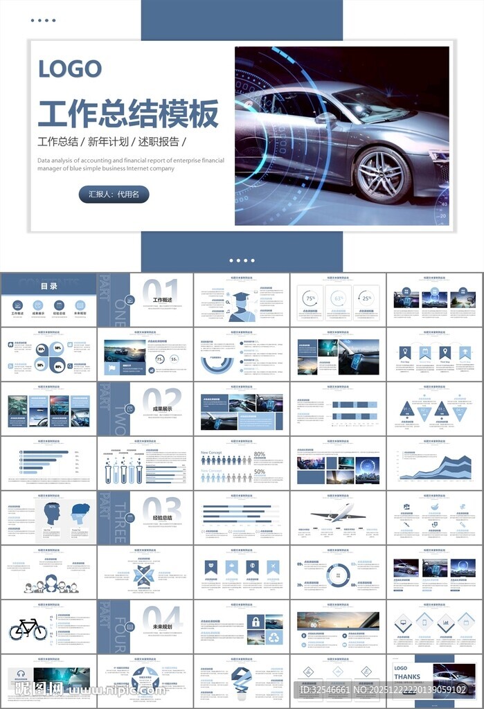 无人驾驶无人车商业计划书PPT