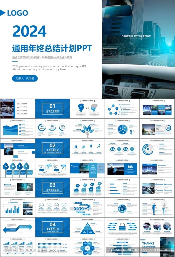 无人驾驶无人车商业计划书PPT