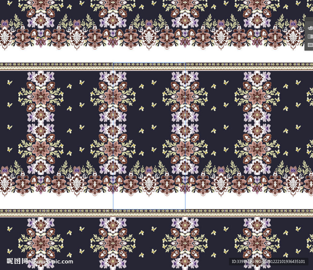 民族风几何图案花纹设计