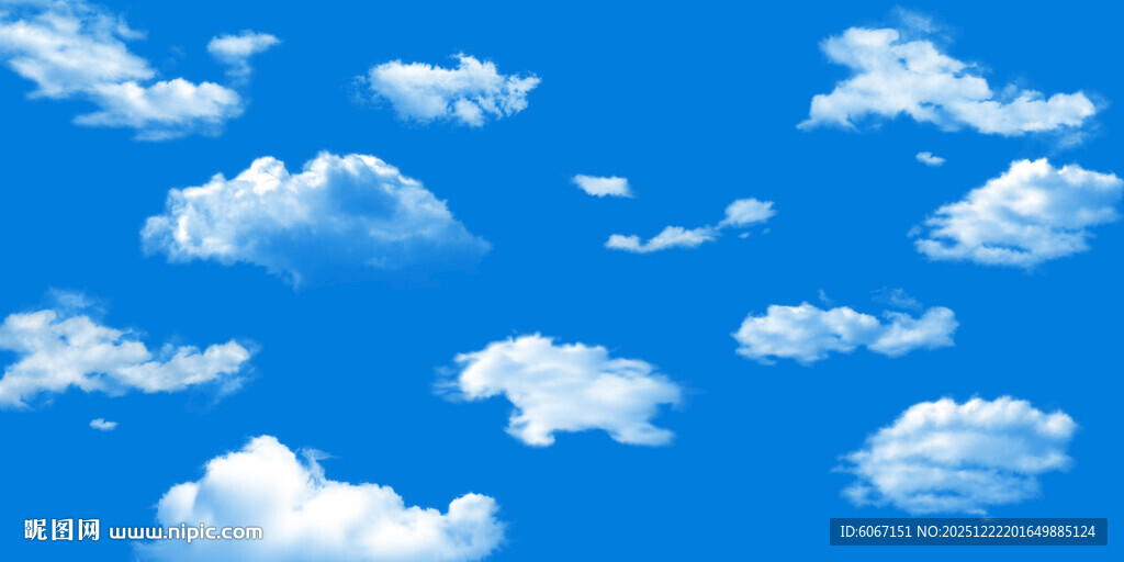 蓝天白云背景