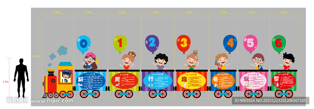 卡通火车造型儿童游乐设施