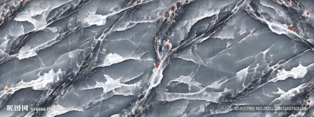 深灰大理石纹理图案