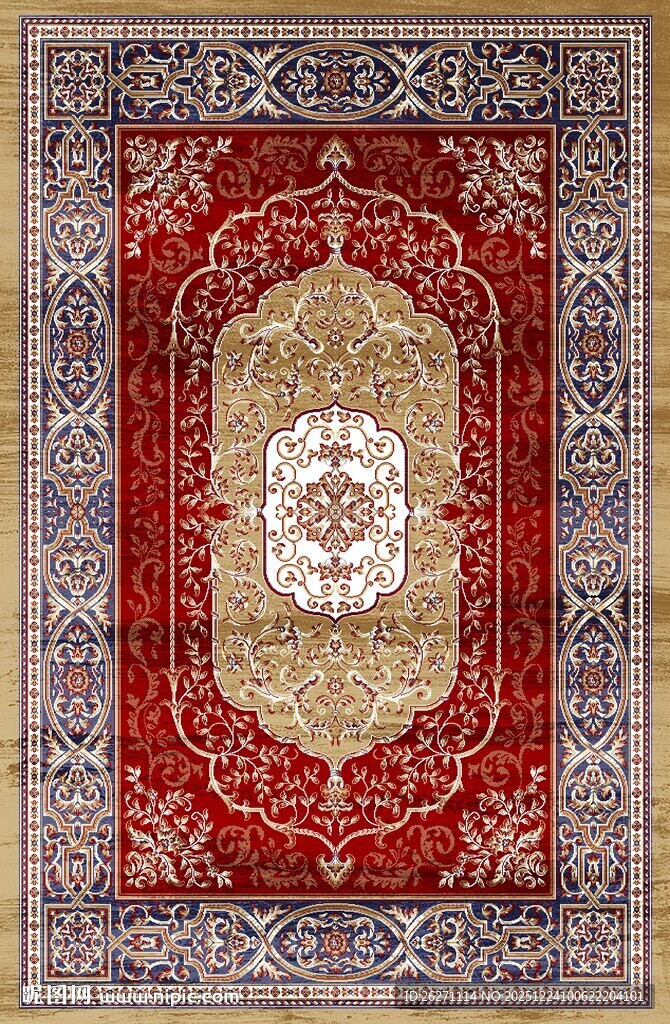 精美传统花纹地毯