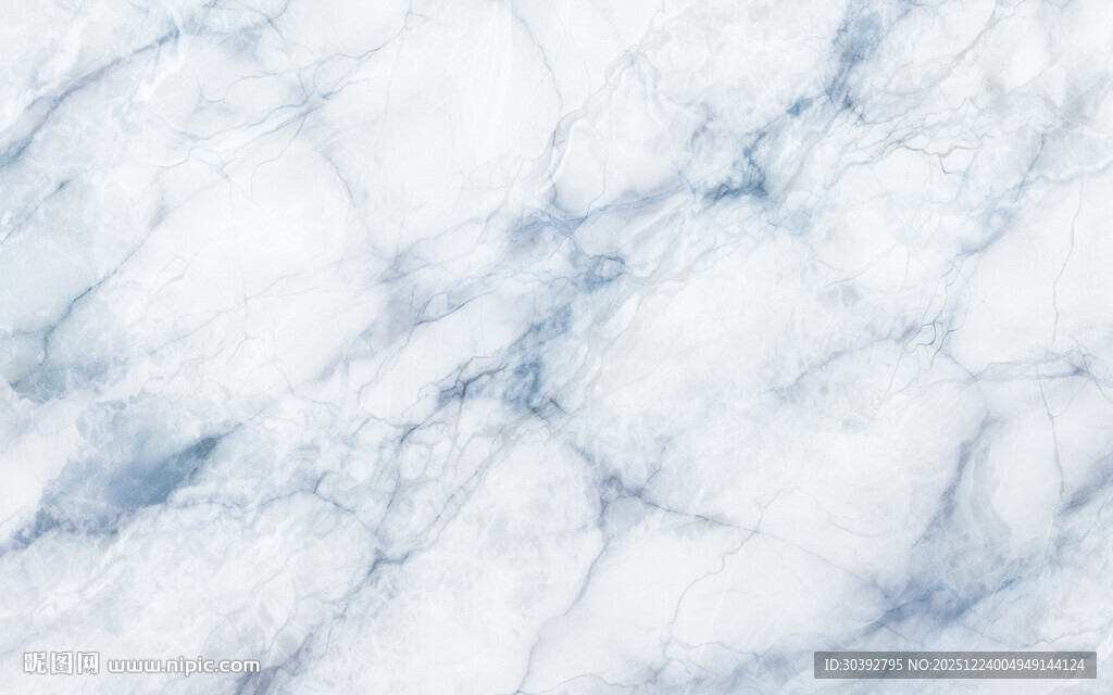 蓝白大理石纹理背景