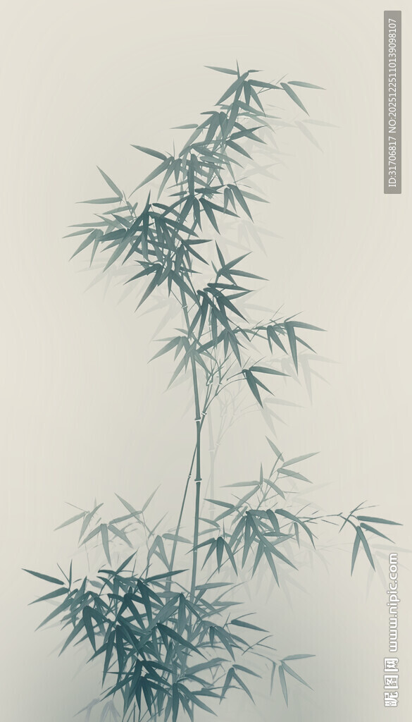 水墨竹子