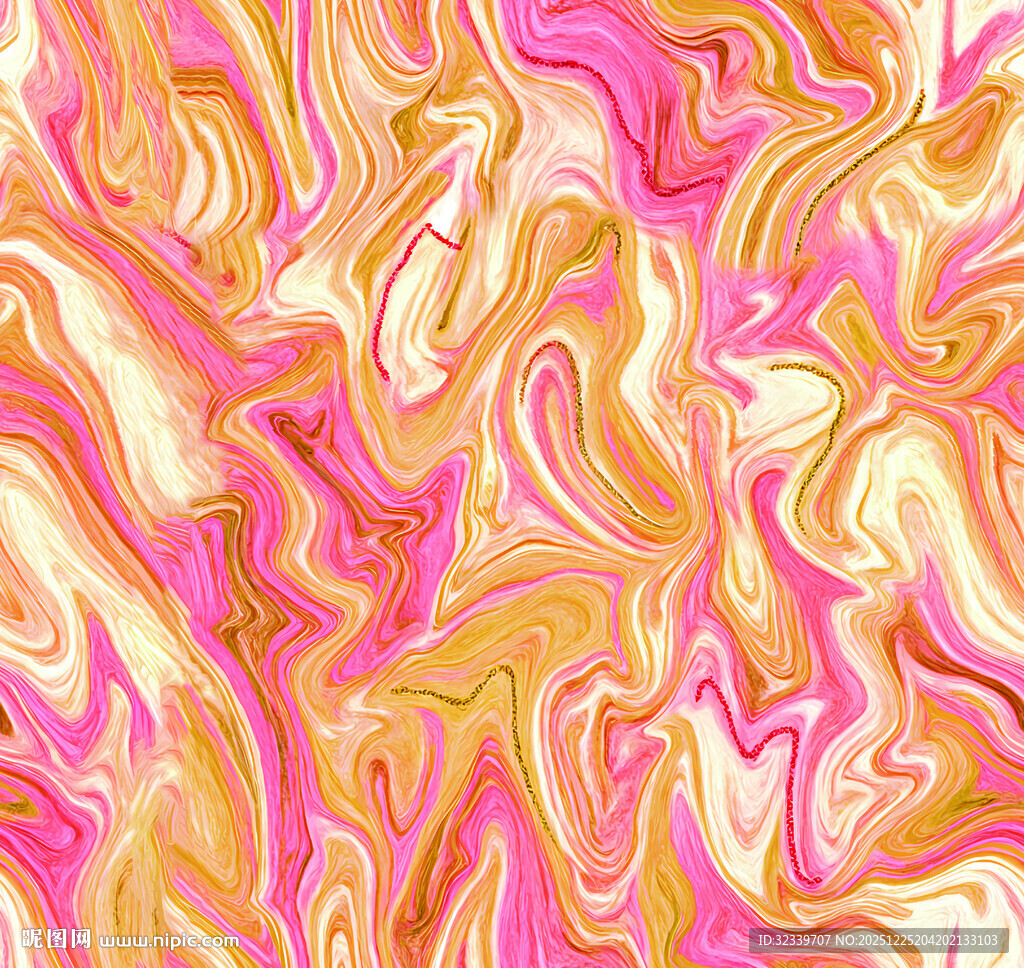 梦幻渐变流体艺术纹理