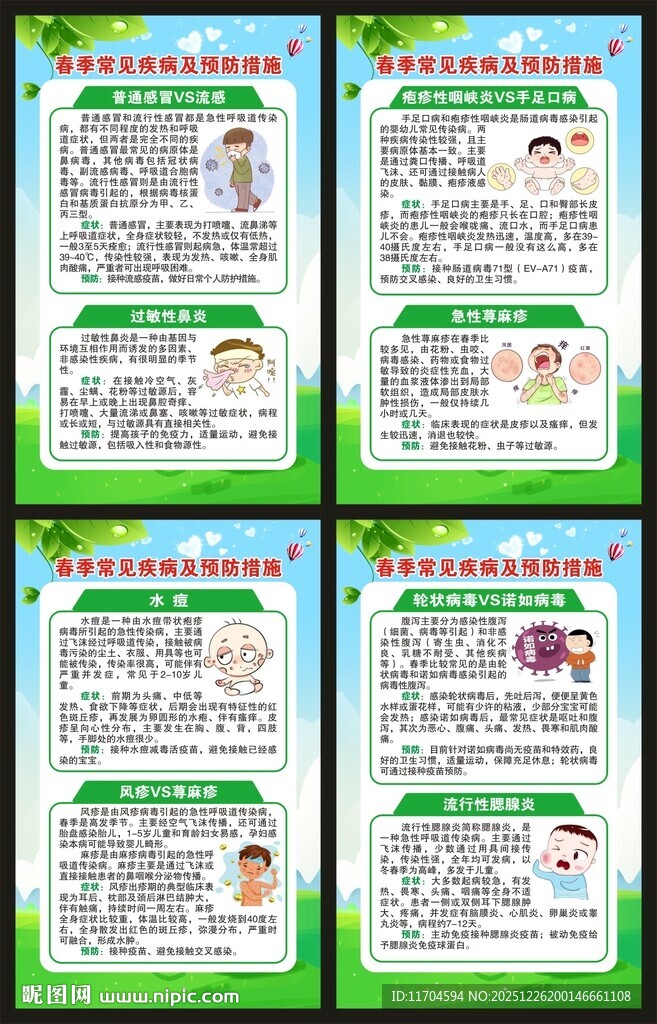 四张人物宣传海报展示