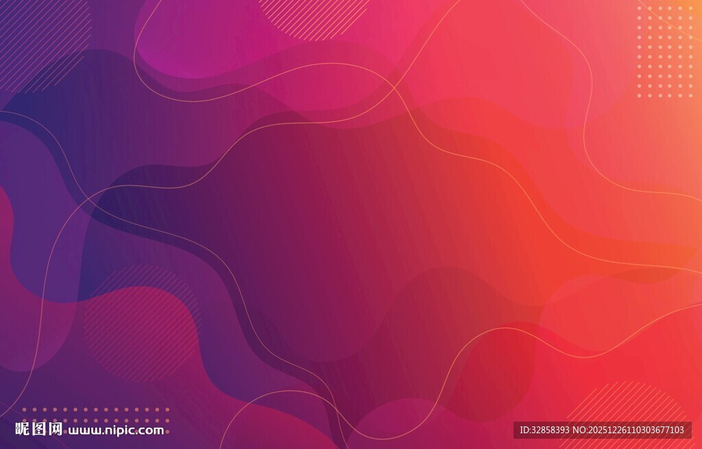 梦幻渐变流体背景图