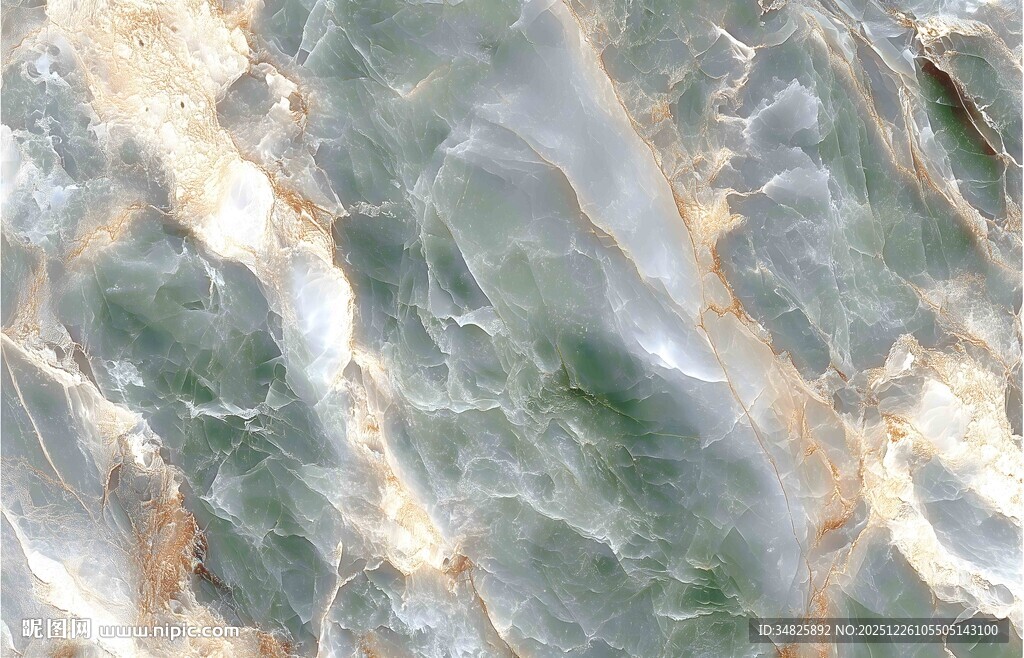 绿色大理石石纹