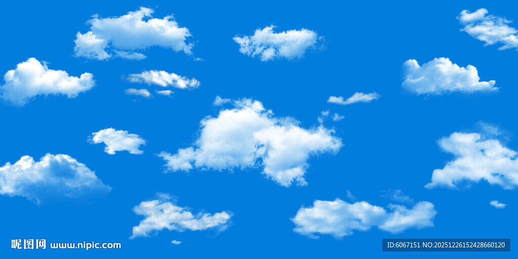 蓝天白云图片