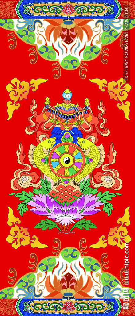 藏式蒙式婚礼地毯地台包柱