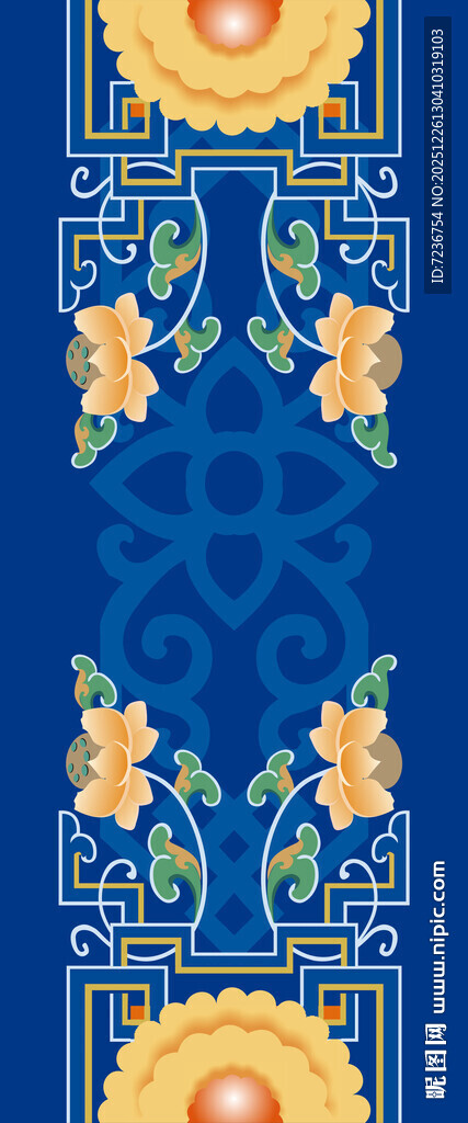 藏式蒙式婚礼包柱