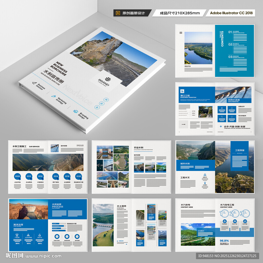 大坝宣传册 