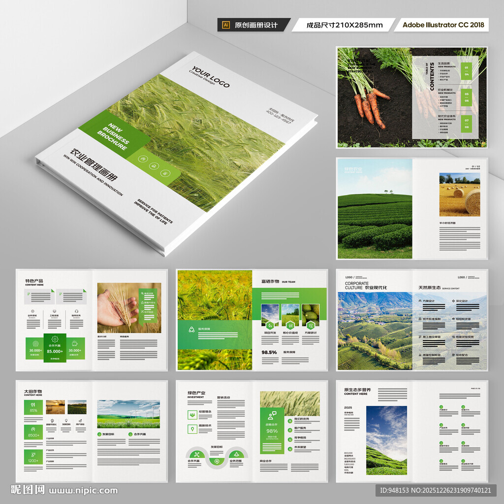 农业宣传册