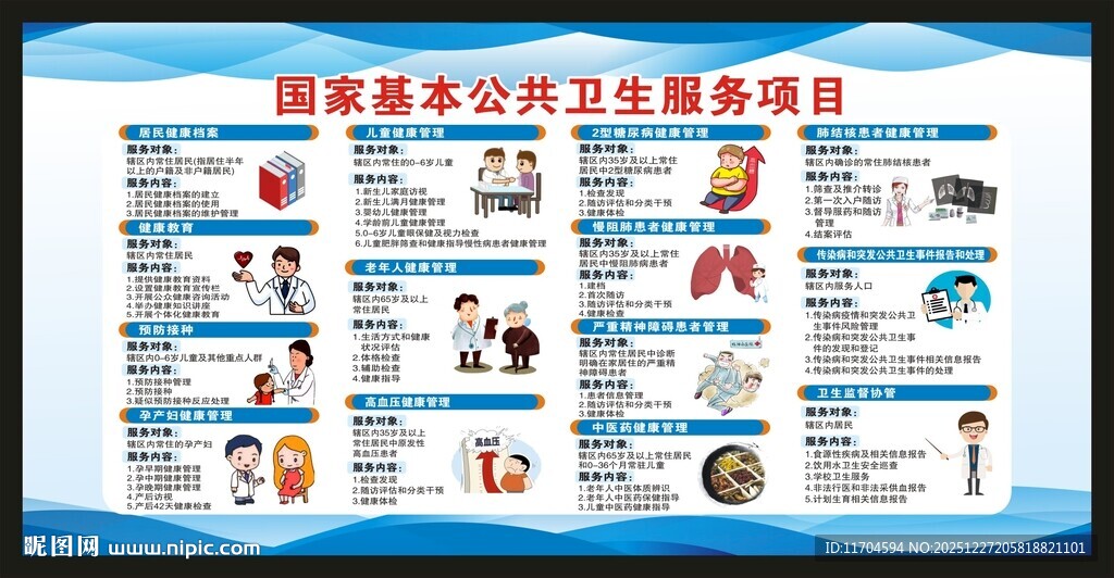 国家基本公共卫生服务项目